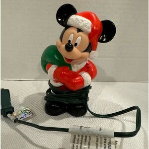 Disney Christmas Mickey Mouse Santa Lights Up Mickey Unlimited Item #D7800